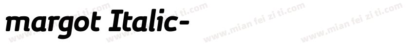 margot Italic字体转换